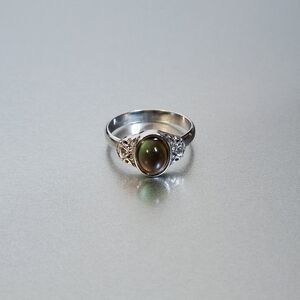 Oval Mood Ring Heart Shoulder Size 8